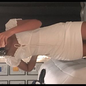 NEW, NEVER WORN shein white dress